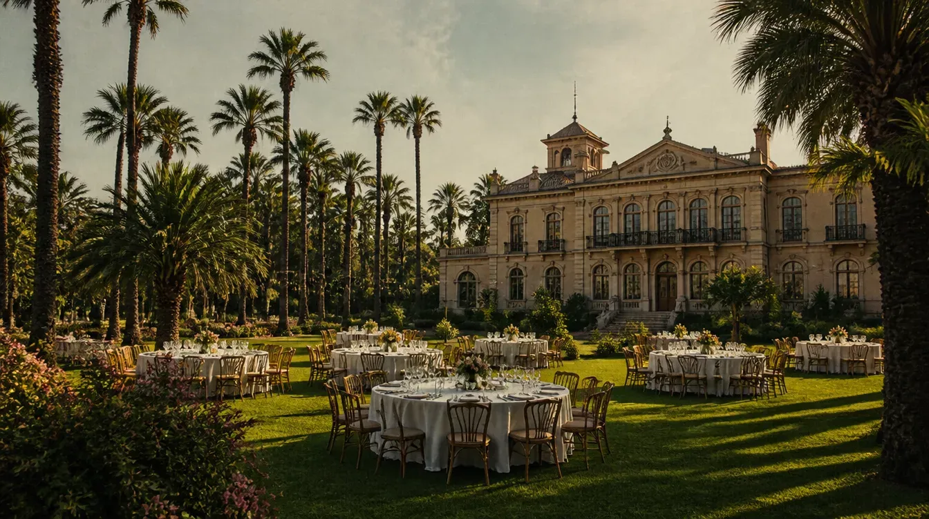 Celebration and details of Murcia wedding venues