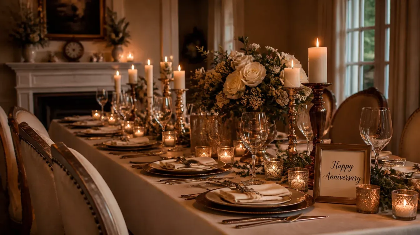 Ideas y ambiente para bodas de bronce