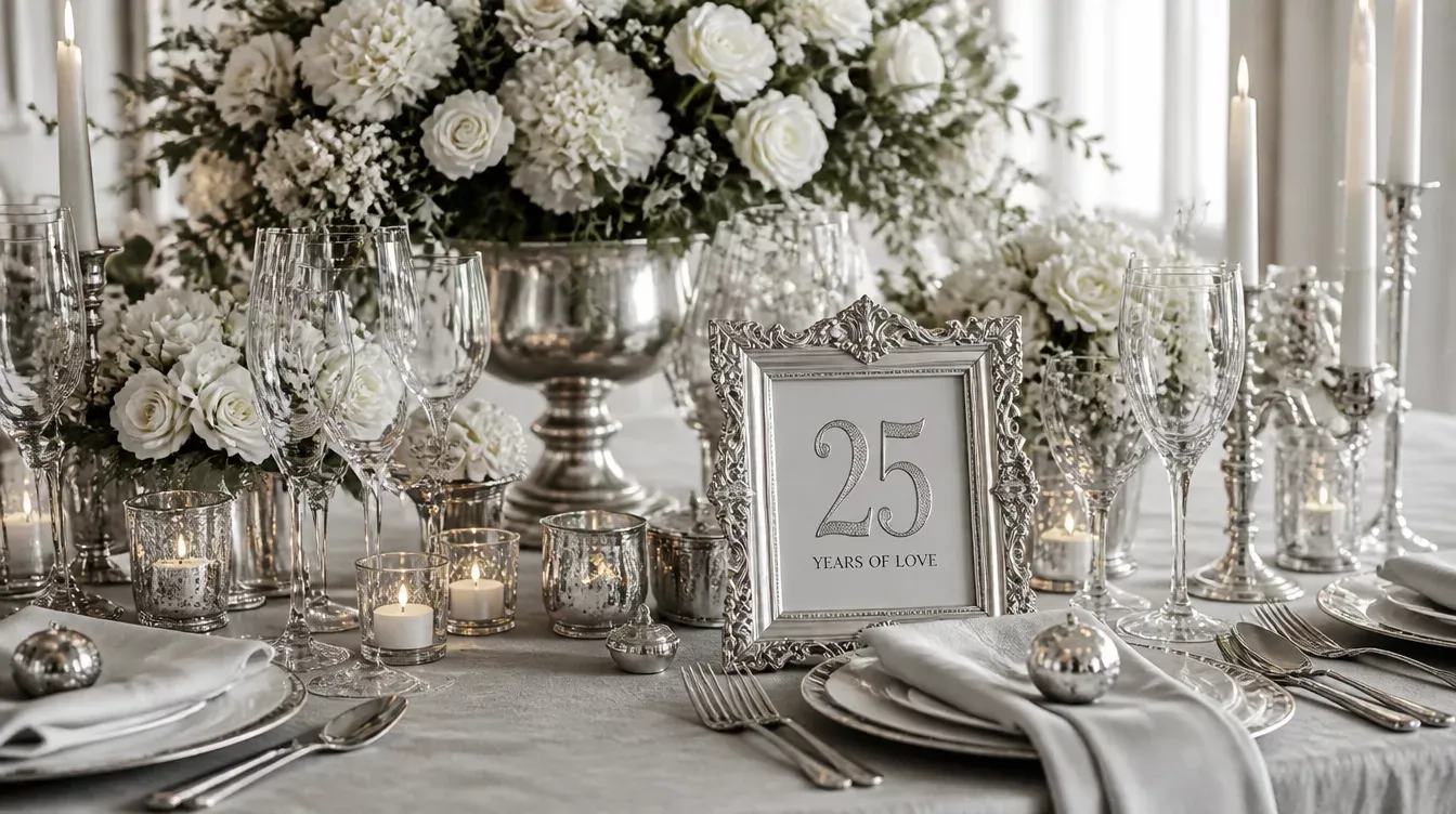Bodas de Plata: Cómo Celebrar 25 Años Juntos