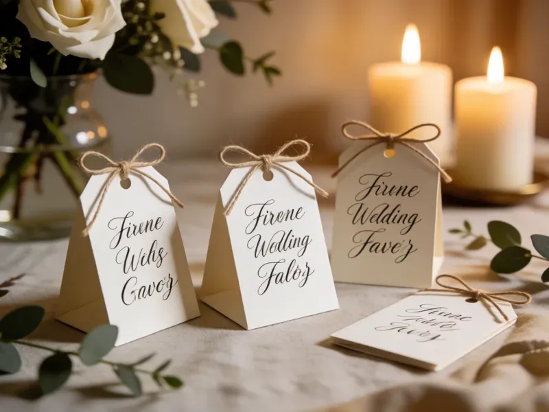 etiquetas personalizadas para detalles de boda