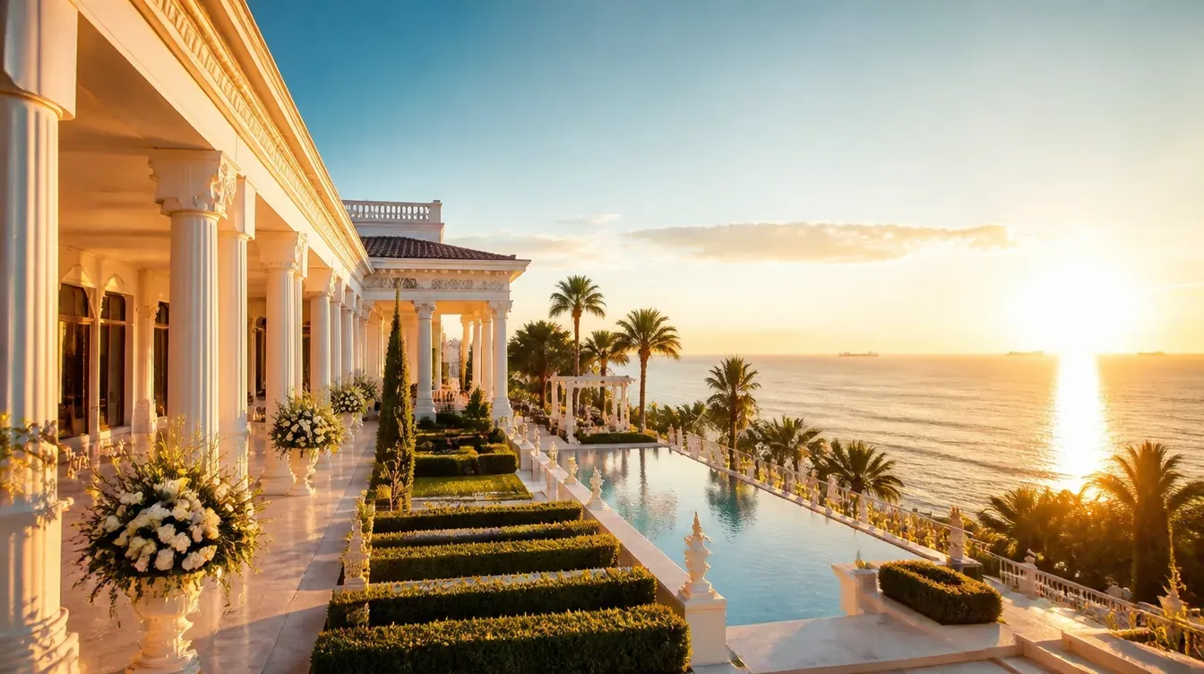 Elegant detail related to luxury Valencia wedding venues