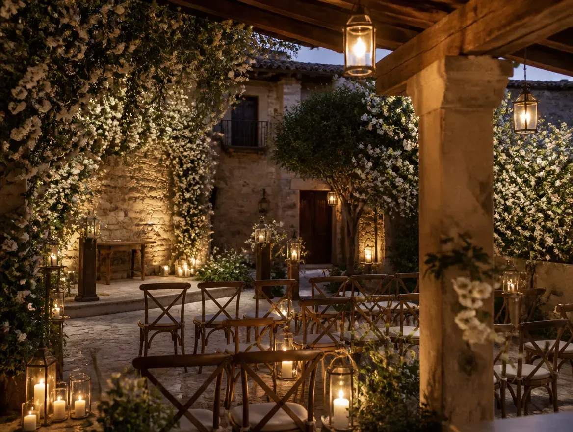Decor styled for top 10 wedding venues Marbella