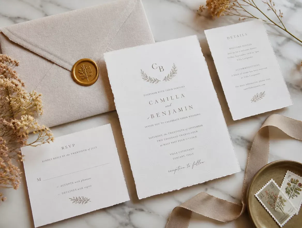 Celebration and details of wedding planning checklist